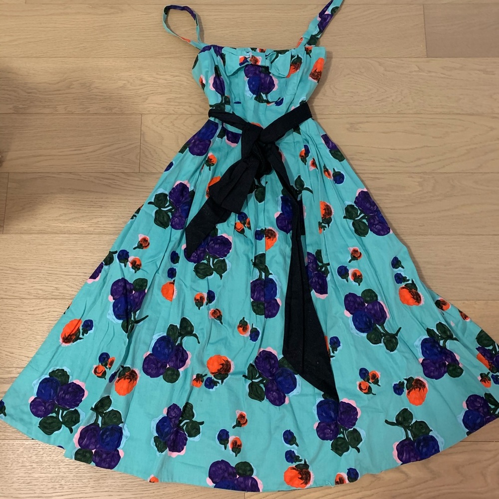 Anthropologie floral dress